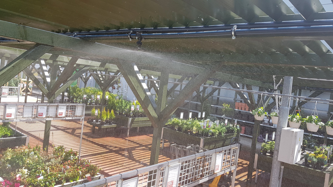 Instalace závlahy pěstebny, prodejny květin Instalace závlahy pěstebny, prodejny květin